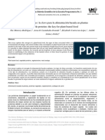 Proteinas Vegetales La Clave para La Alimentacion