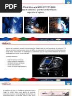 NORMA Oficial Mexicana NOM-027-STPS-2008, Actividades de Soldadura y Corte-Condiciones de Seguridad e Higiene.