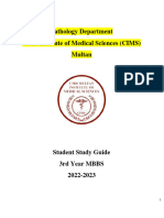 Student Study Guide 3rd Year Mbbs 2023 Pathology