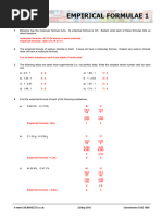 Chemsheets GCSE 1089 Empirical Formulae 1 ANS Ytw89 4 6