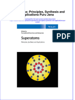 Superatoms Principles Synthesis and Applications Puru Jena Full Chapter PDF