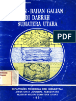 Bahan-Bahan Galian Di Daerah Sumatera Utara