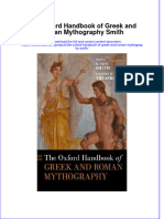 (Download PDF) The Oxford Handbook of Greek and Roman Mythography Smith Full Chapter PDF