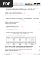 Chemsheets A2 1210 Extras Kinetics ANS