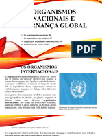 Cap 4-Organismos Internacionais e Governaça Global