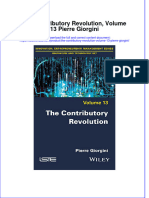 The Contributory Revolution Volume 13 Pierre Giorgini Full Chapter PDF