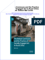 The Bishan Commune and The Practice of Socially Engaged Art in Rural China 1St Ed Edition Mai Corlin Full Chapter PDF