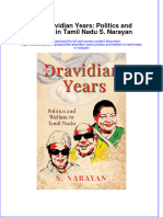 The Dravidian Years Politics and Welfare in Tamil Nadu S Narayan Full Chapter PDF