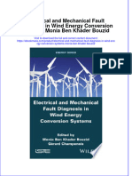 Electrical and Mechanical Fault Diagnosis in Wind Energy Conversion Systems Monia Ben Khader Bouzid Full Chapter PDF