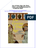 The Genius of Their Age Ibn Sina Biruni and The Lost Enlightenment S Frederick Starr Full Chapter PDF