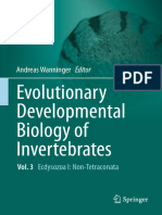 Evolutionary Developmental Biology of Invertebrates: Andreas Wanninger Editor