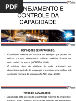 Planejamento e Controle Da Capacidade