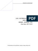 LCD Controller Board (液晶屏驱动板) ：Specification for RTD2483 V5.0 (2017.10.18)