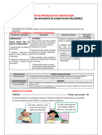 Mierc 17 - Comun-Escribimos Una Infografía de Alimentación Saludable