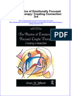 The Practice of Emotionally Focused Couple Therapy Creating Connection 3Rd Full Chapter PDF