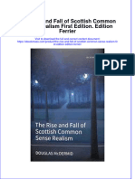 The Rise and Fall of Scottish Common Sense Realism First Edition Edition Ferrier Full Chapter PDF