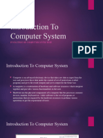 Introduction To Computer System