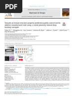 Towards An Instant Structure-Property Prediction Quality Control Tool For