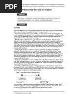 Topic 6 - Introduction To Fluid Mechanics