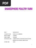 Poultry Farm Business Plan