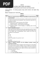 Unit-Ii Question Bank