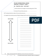 Reactivity Series Work Sheet 1 Answer Key