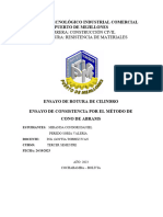 Informe Resistencia de Materiales