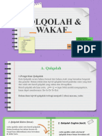 Kel. 9 Qolqolah Dan Wakaf