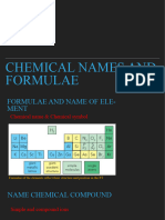 Chapter 4 - Chemical Names and Formulae