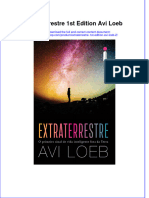 Ebook PDF of Extraterrestre 1St Edition Avi Loeb Full Chapter