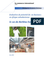 M-Business Cas Du Burkina Faso