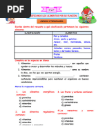 5° y 6° Viernes 12 Ficha 9 CT. ALIMENTOS