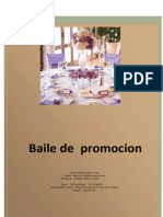 Proforma Baile de Promcion 2024