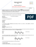 Evaluación Sumativa Adecuada - Ondas