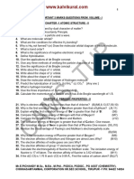 Chemistry 3marks Volume 1and 2