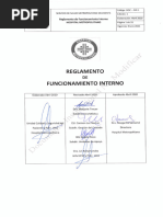 Reglamento de Funcionamiento Interno