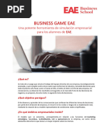 Business Game Eae