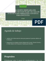 Séptima Sesión Ordinaria Del Consejo Técnico Escolar DIRECTIVOS