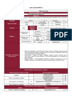 Carta Descriptiva Paz Ecologica para El Bienestar