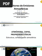 S1 - La Atmósfera, Capas, Propiedades Físicas, Estructura, Contaminación Atmosférica, Etc