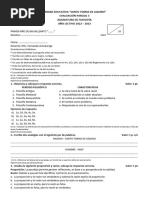 Evaluaciones Parcial 3