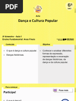 Dança e Cultura Popular