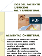 Cuidados Del Paciente Con Nutricion Enteral y Parenteral