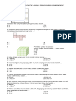 Soal PTS Matematika Kelas 5 Semester 2 T.A 2022-2023