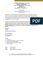 Convocatoria Directorio de Estudiantes FACYT Mayo 2024