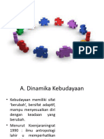 Antropologi - Dinamika Kebudayaan