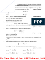 Differential Equation