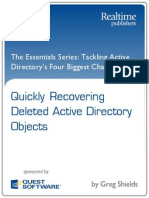 Active Directory Recovering