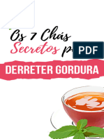 E-Book - Os 7 Chás Secretos para Derreter Gordura