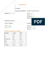 Subjonctif - Conditionnel - Condition - Imp Ratif